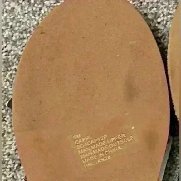 NWT Splendid Beaded Toe Loop Sandal Size 9 - Picture 6 of 6